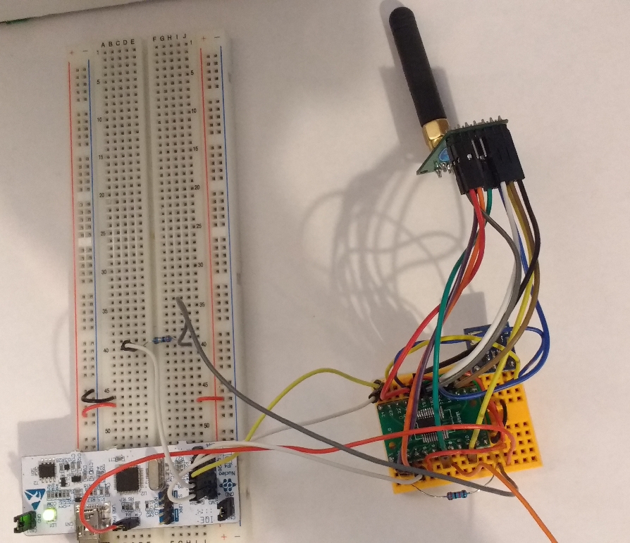 Stm32f030Bmp180NRF905