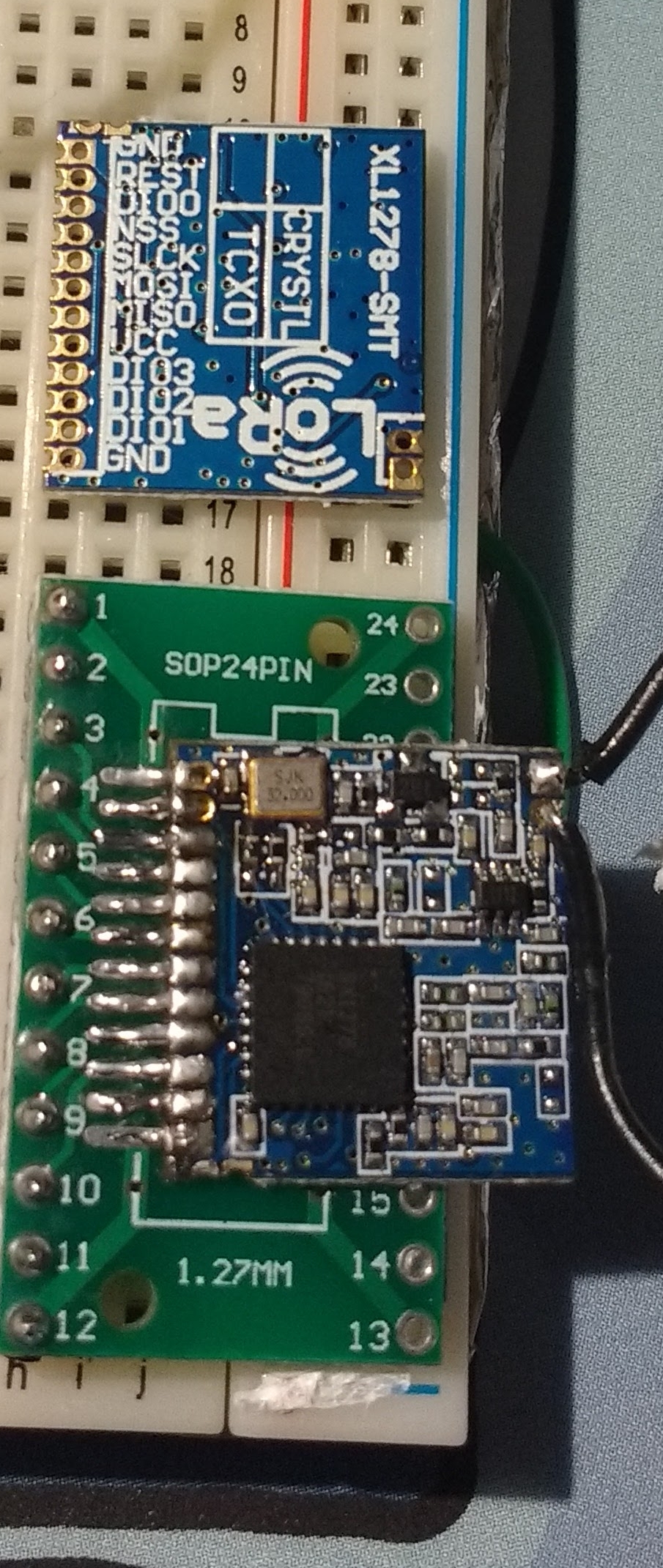 SX1278 Module breakout board – ioprog