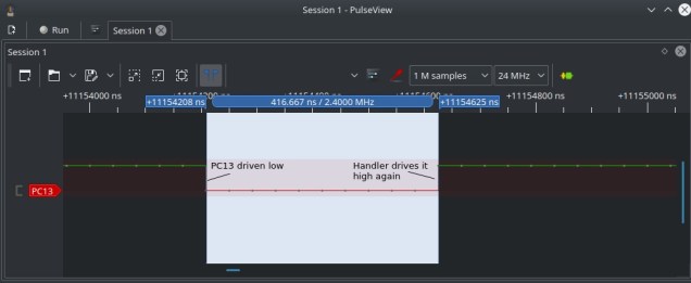 GD32VF103IRQResponseTime